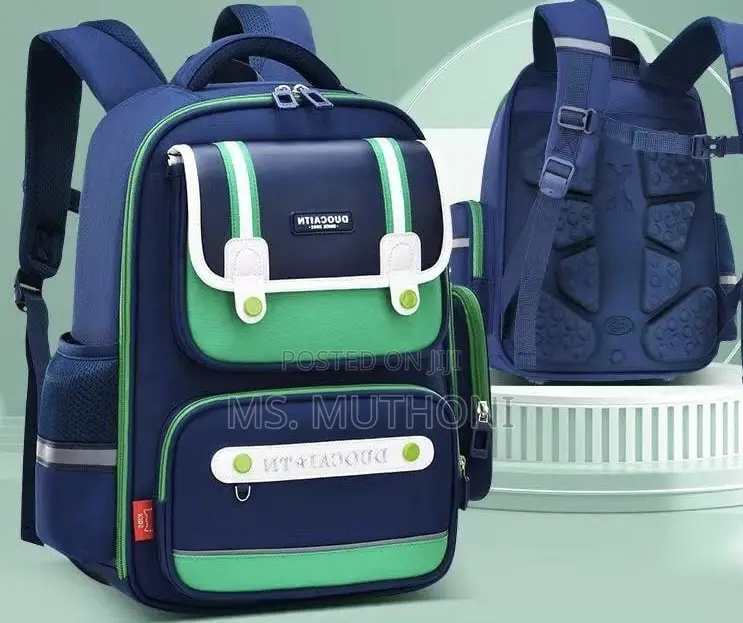 Unisex High Quality Large Capacity Kids School Bag* ( Green )