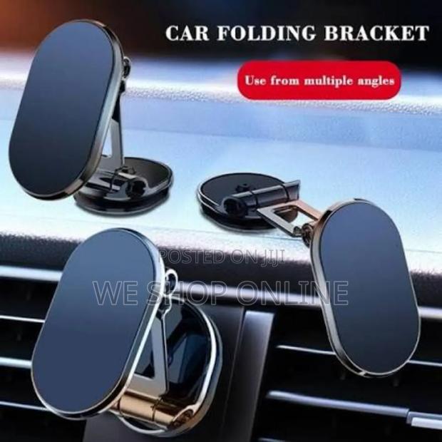 720 Degrees Rotating Magnetic Car Phone Holder - thumbnail 2