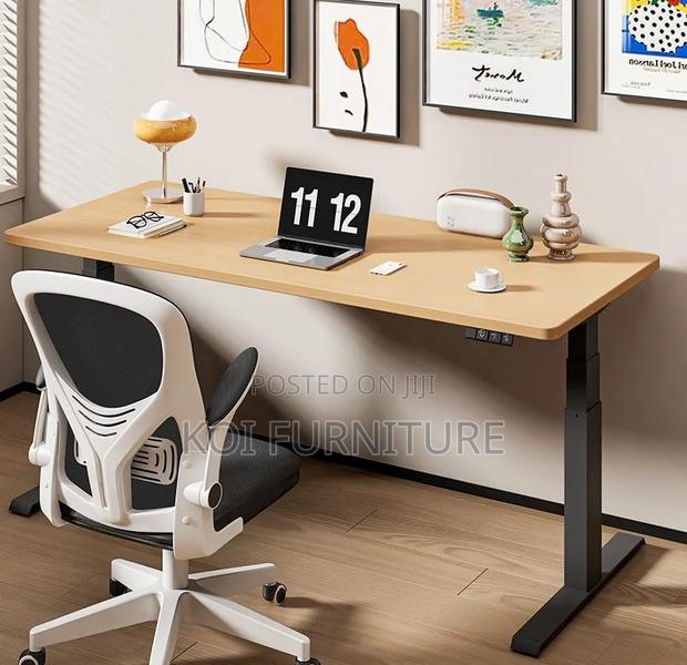 Office Desk; 1.6 Meters Adjustable Table for Workspace and Study