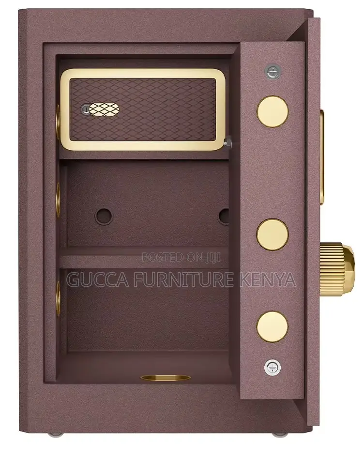 Digital 60kgs Secured Brown Fireproof Safe Box