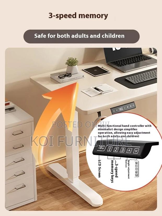 Office Desk; 1.6 Meters Adjustable Table for Workspace and Study - thumbnail 5