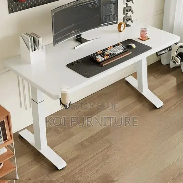 Office Desk; 1.6 Meters Adjustable Table for Workspace and Study