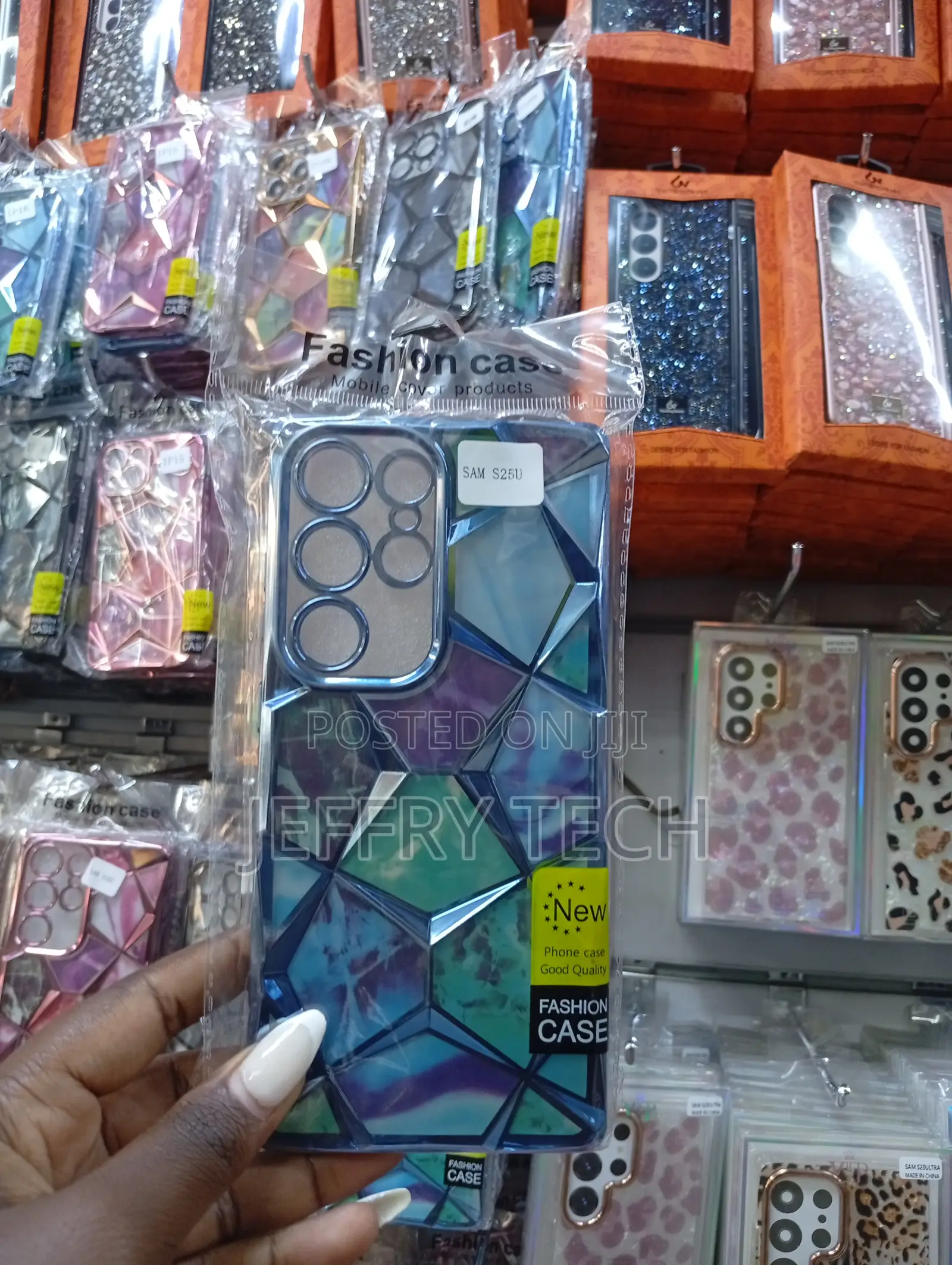 Samsung Galaxy S25 Ultra Glitter Sparkle Diamond Print Case