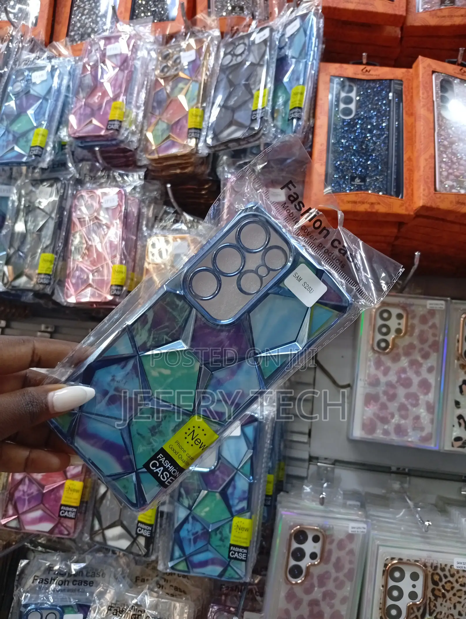Samsung Galaxy S25 Ultra Glitter Sparkle Diamond Print Case
