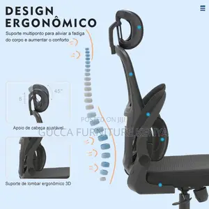 Arm Swivel Mesh Ergonomic Study Chair