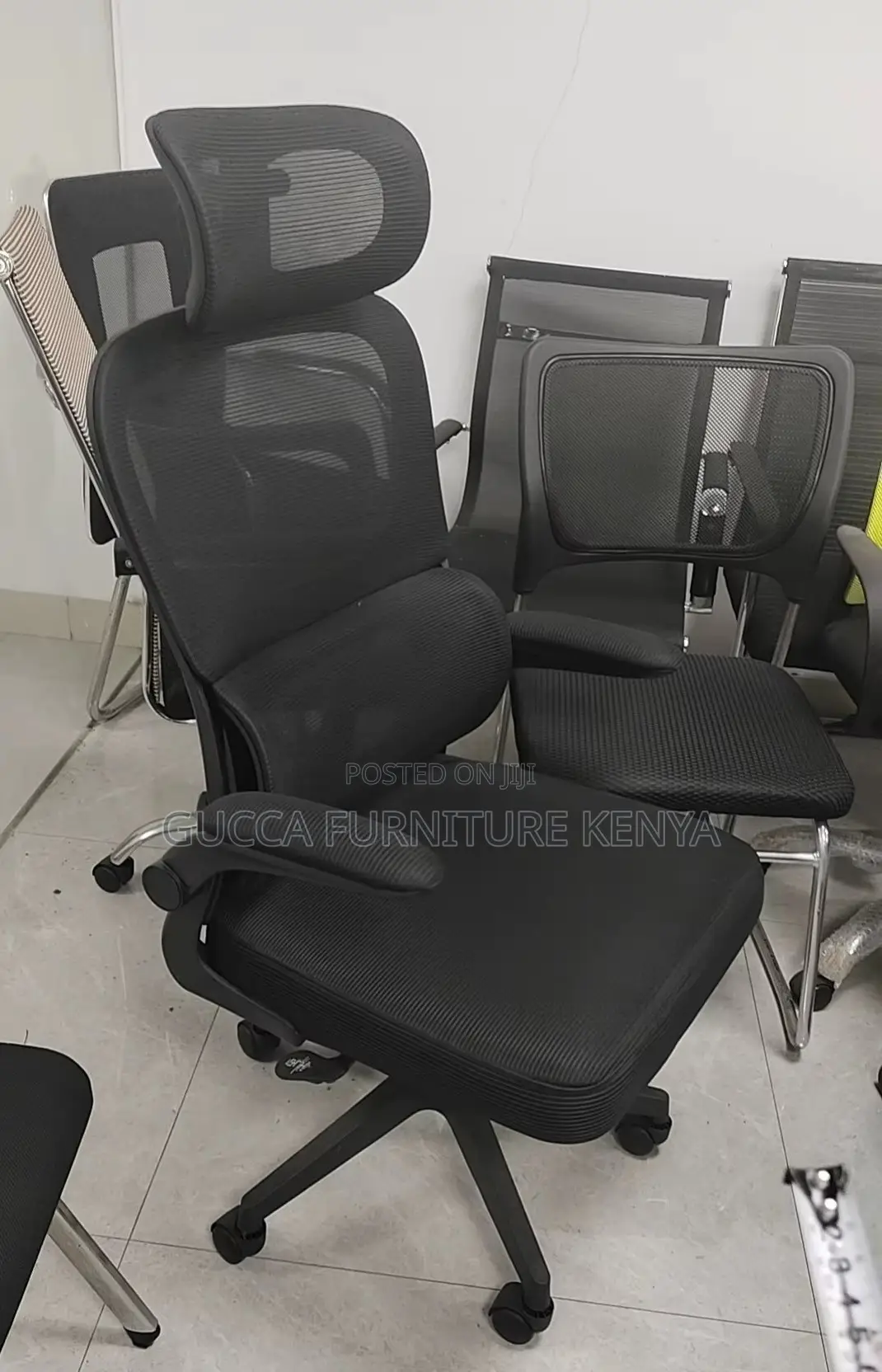 Arm Swivel Mesh Ergonomic Study Chair
