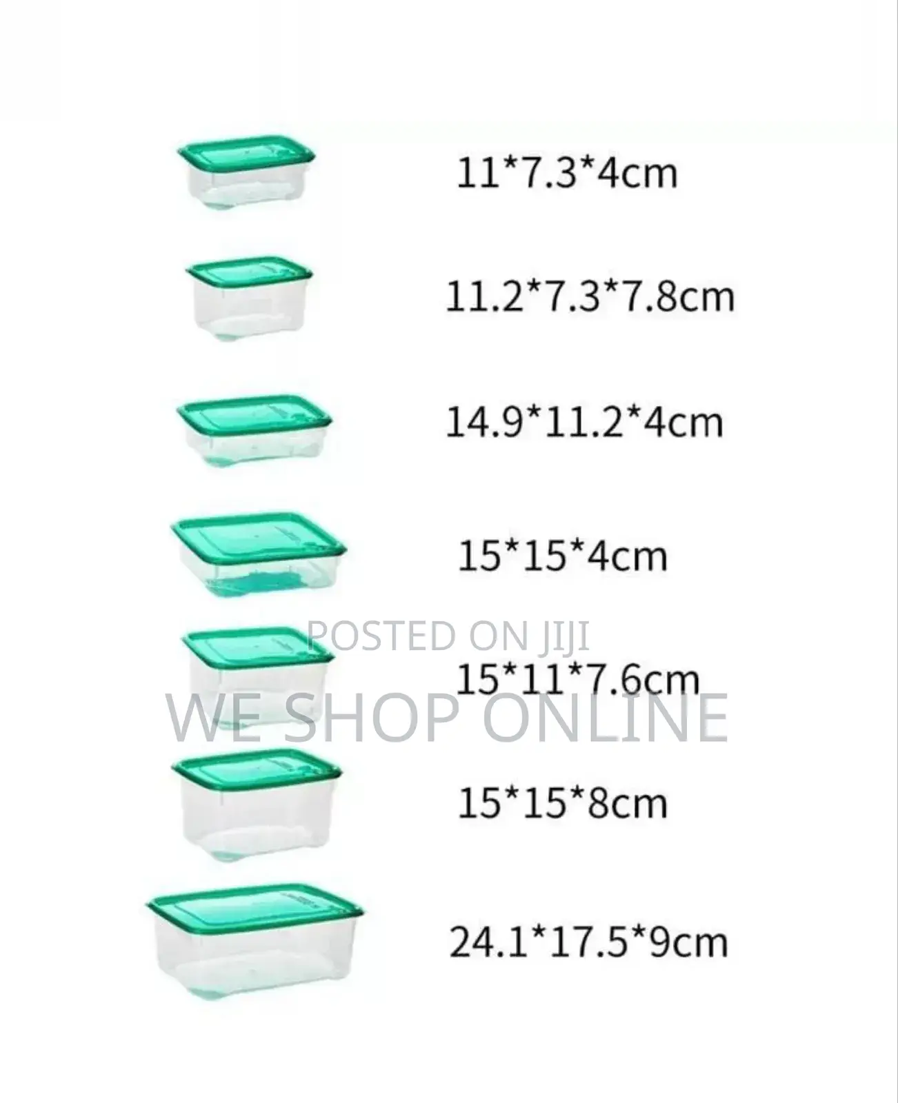 17 PCS Storage Set