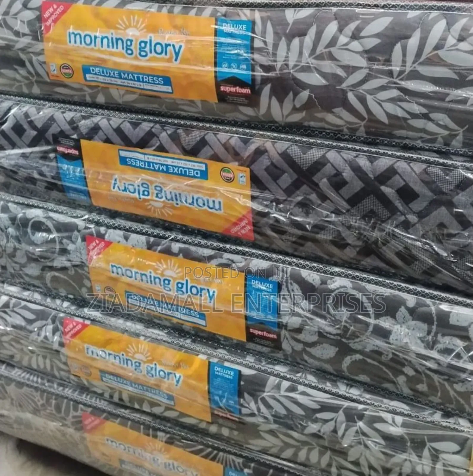 Quilted 8 Inch Mattress Morning Glory Medium Density 6*6
