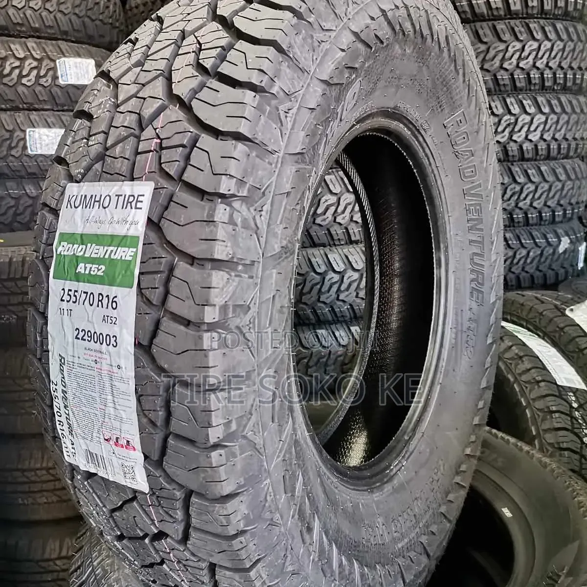 255/70r16 Kumho Road Venture A.T52 Tyre
