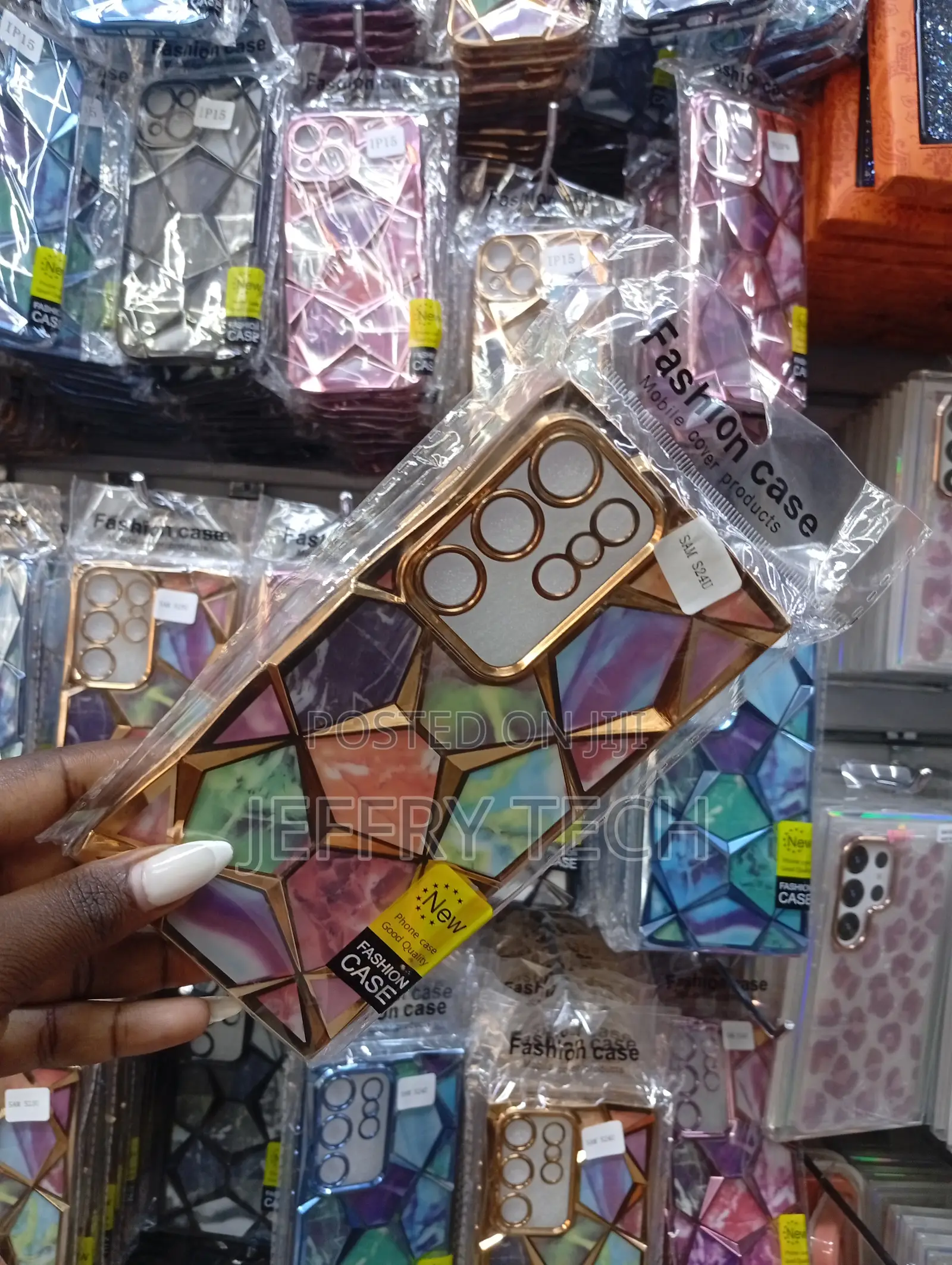 Mobile Phone Cover Is Designed to Fit the Samsung Galaxy S24