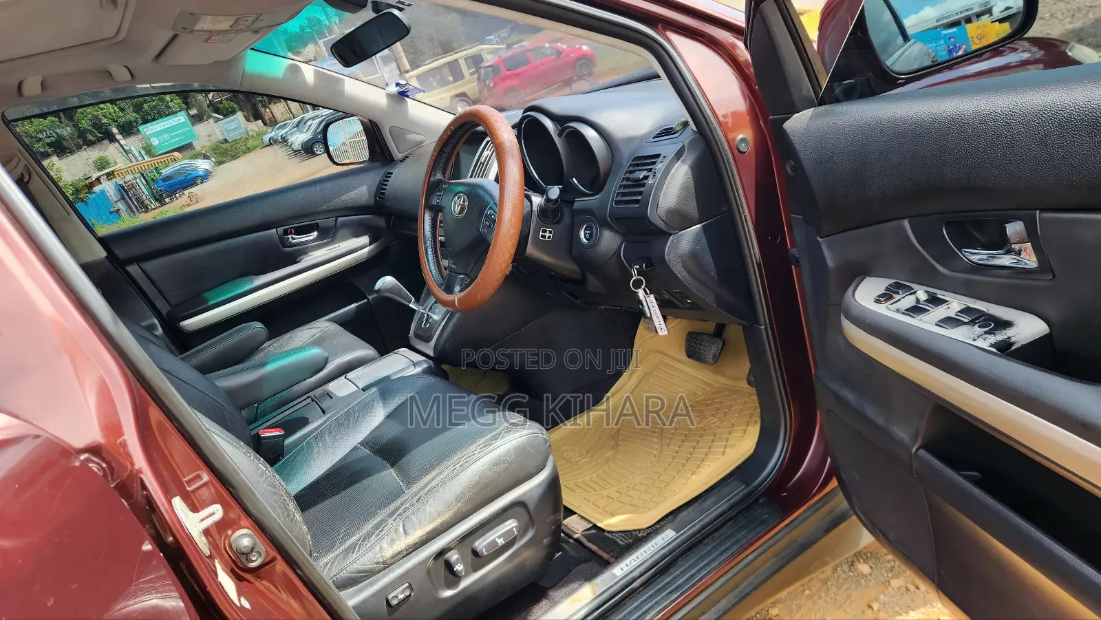 Toyota Harrier 3.3 Hybrid 4WD 2008 Maroon