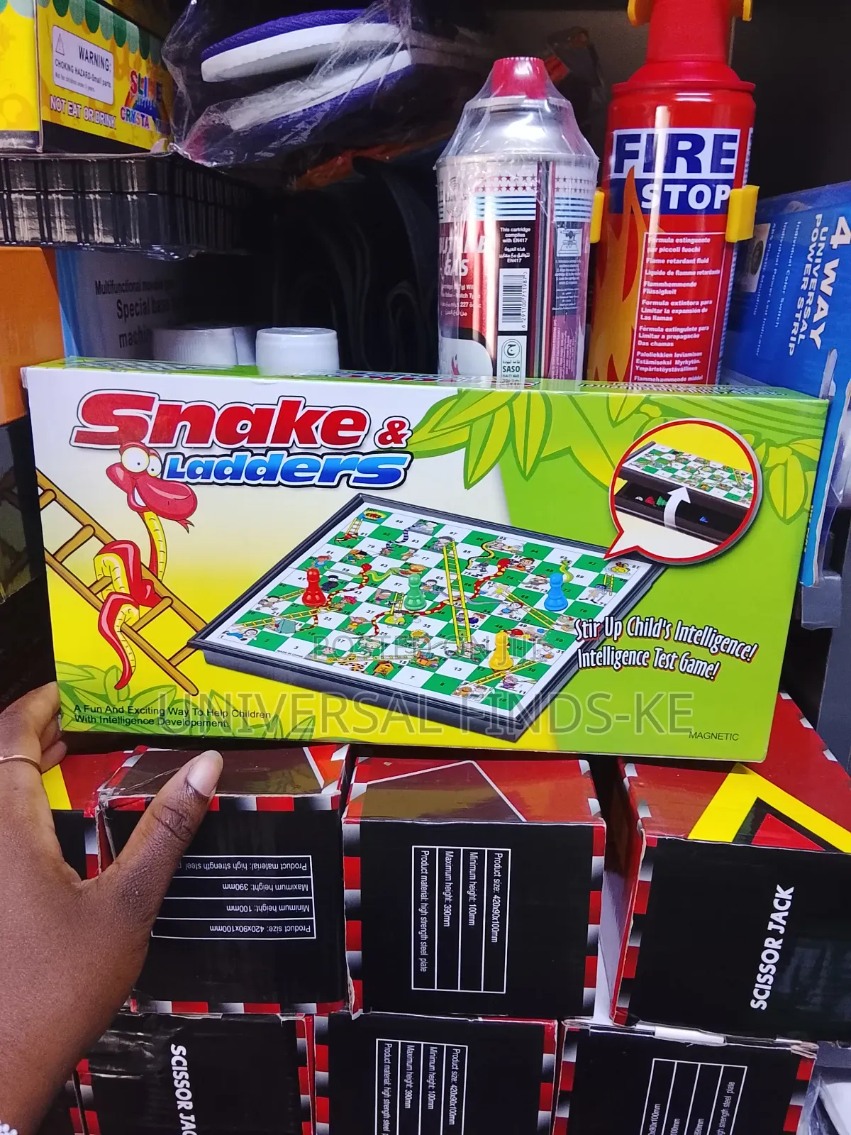 An International Snake Ladders Board Game