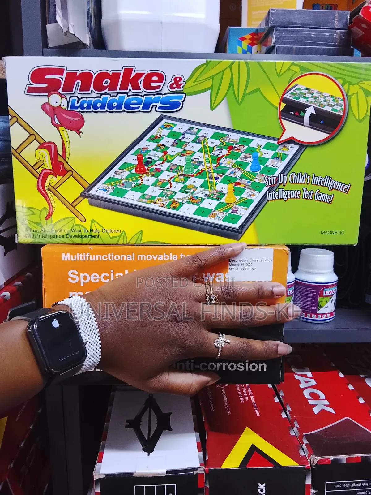 An International Snake Ladders Board Game
