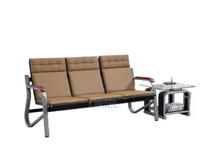 Office Bench : Waiting Office Sofa Bench 5-Seater