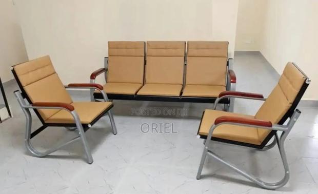 Office Bench : Waiting Office Sofa Bench 5-Seater - thumbnail 5