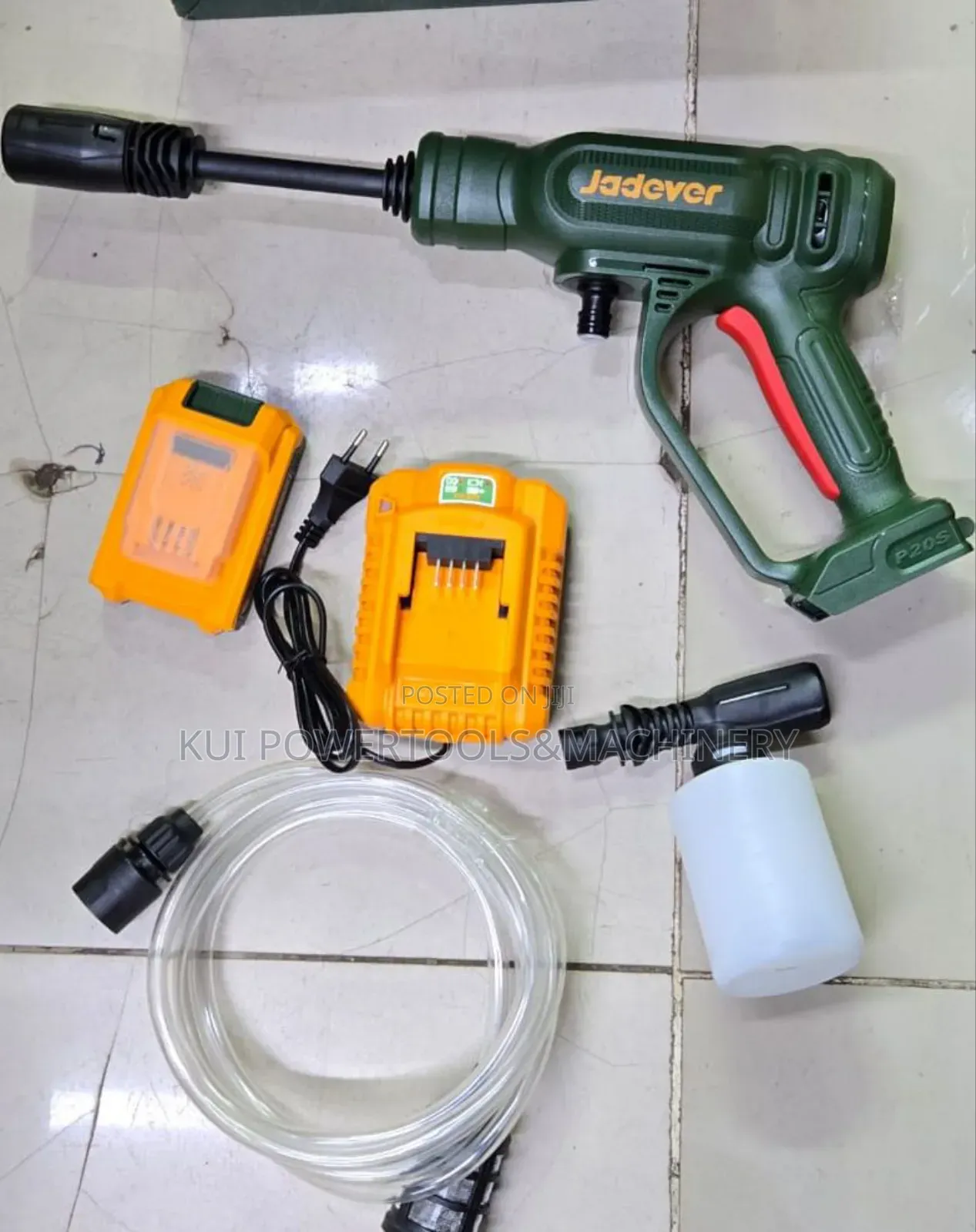 Jadever Cordless Car Wash/ Cordless Pressure Washer