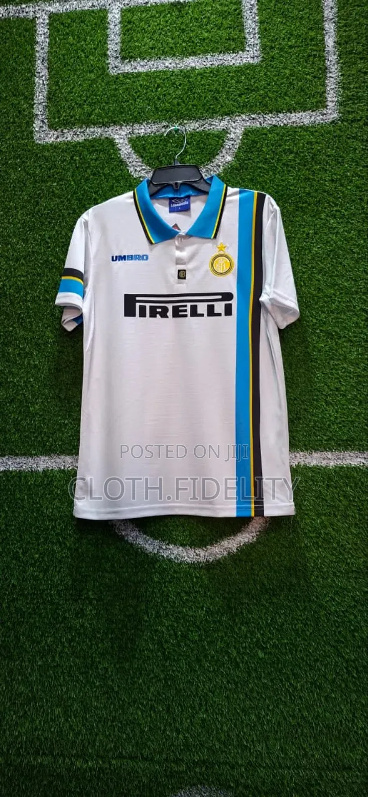 Inter Milan 1997/1998 Away Kit Retro Jersey.