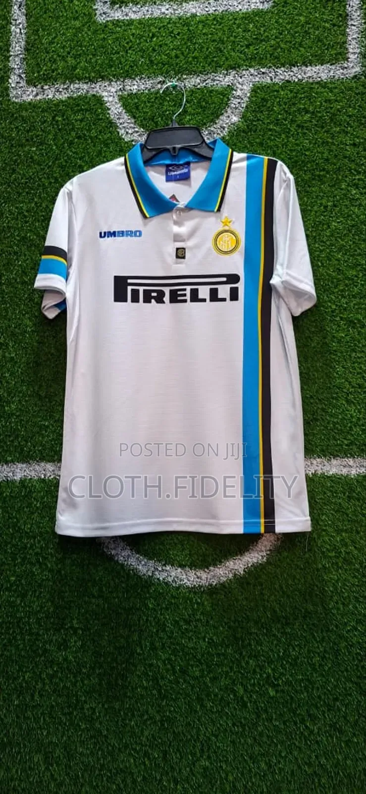 Inter Milan 1997/1998 Away Kit Retro Jersey.