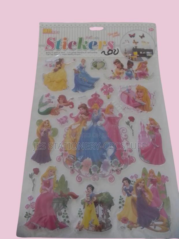 Fairytale Princess Sticker Pack -35x25cm - thumbnail 2