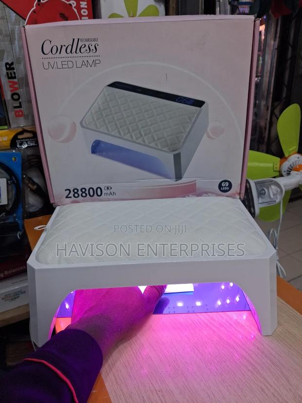 Double Cordless/Rechargeable Uv Lamp