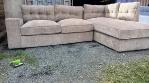 6 Seater L Shaped Sofa With High Quality Material.