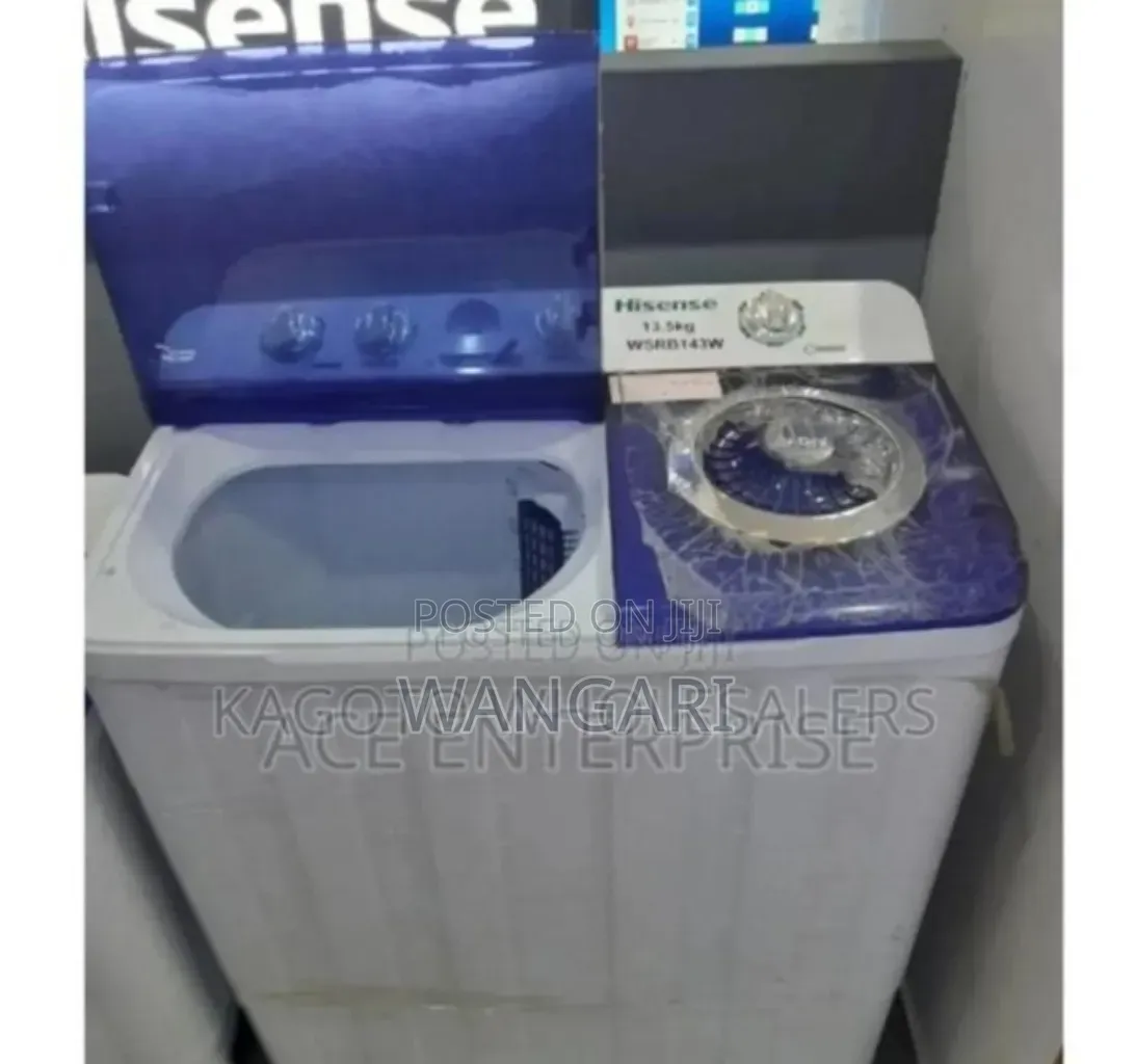 Double Twin Tabs. Hisense 13kgs Twin Tabs Washing Machine