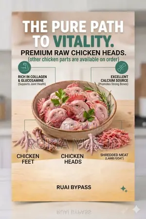 Chicken Feet, Chicken Heads, And Lamb And Goat Meat