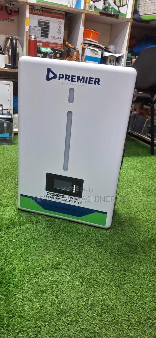 Premier 2.5kw 25.6v 100ah Lithium Battery