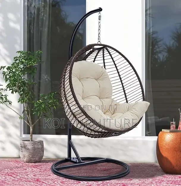 Home Chais; Balcony Hanging Rattan Made Easy Relaxing Hammock Seat