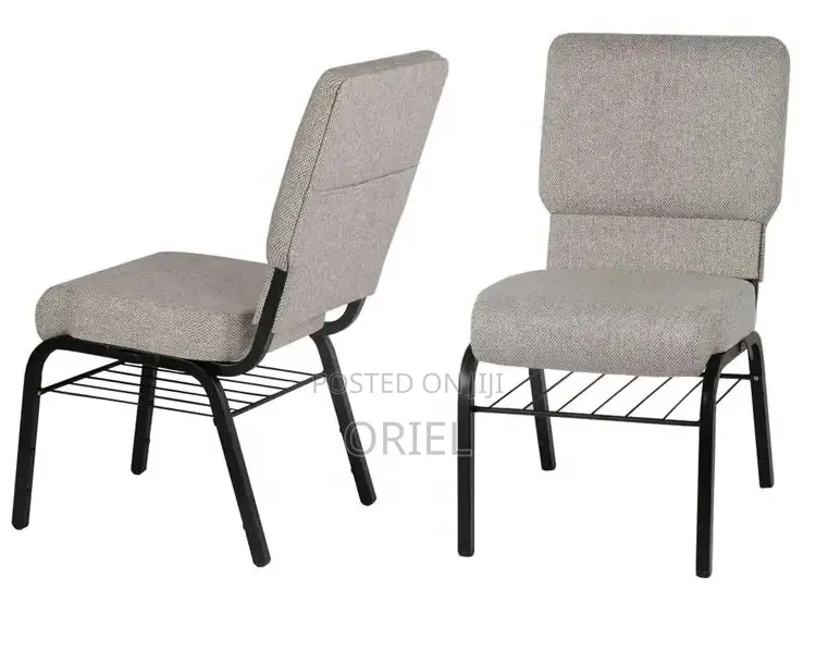 Office Banquet Chair : Gray Church/Auditorium Banquet Chair