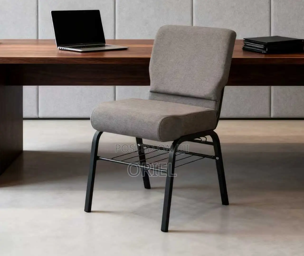Office Banquet Chair : Gray Church/Auditorium Banquet Chair