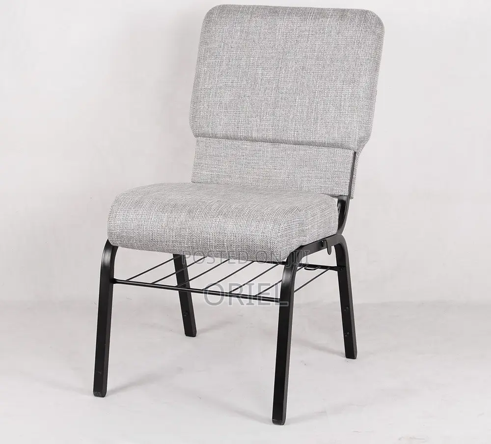 Office Banquet Chair : Gray Church/Auditorium Banquet Chair