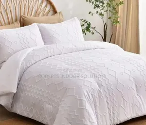 Boho White Generic Tufted Duvet