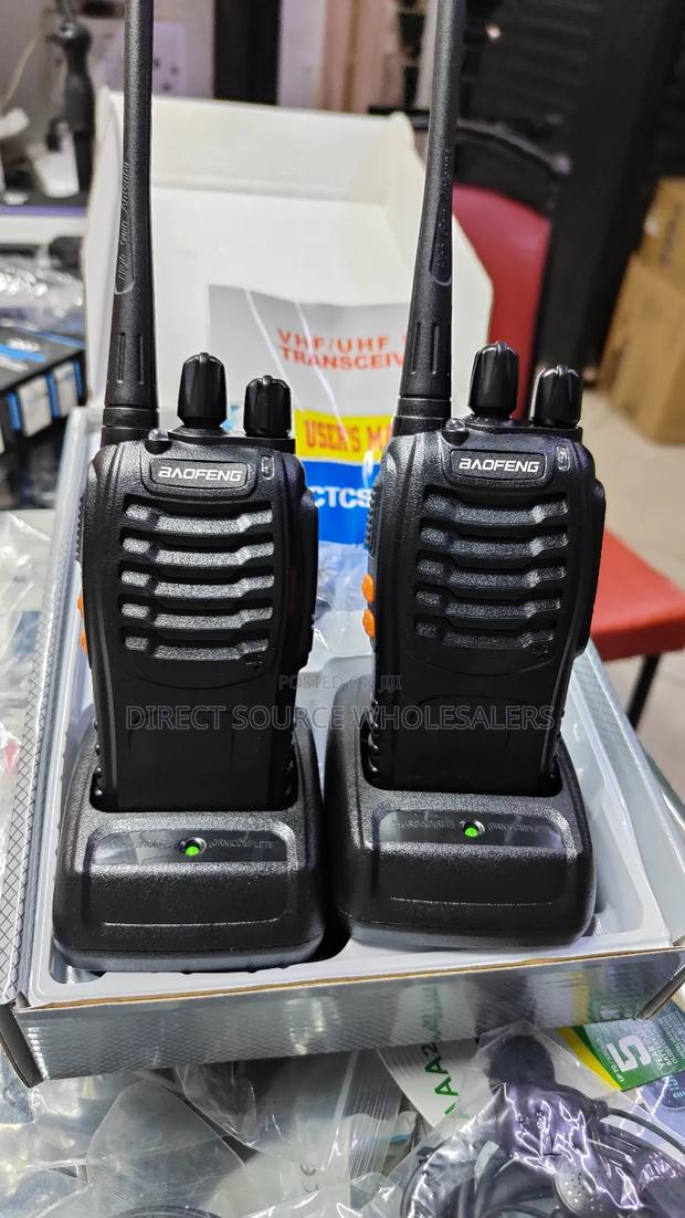 Dual Bf Baofeng 888s Walkie Talkie Radio Call