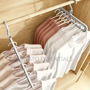 ​9 Hole Magic Clothes Hanger Space Saving Wardrobe Organizer
