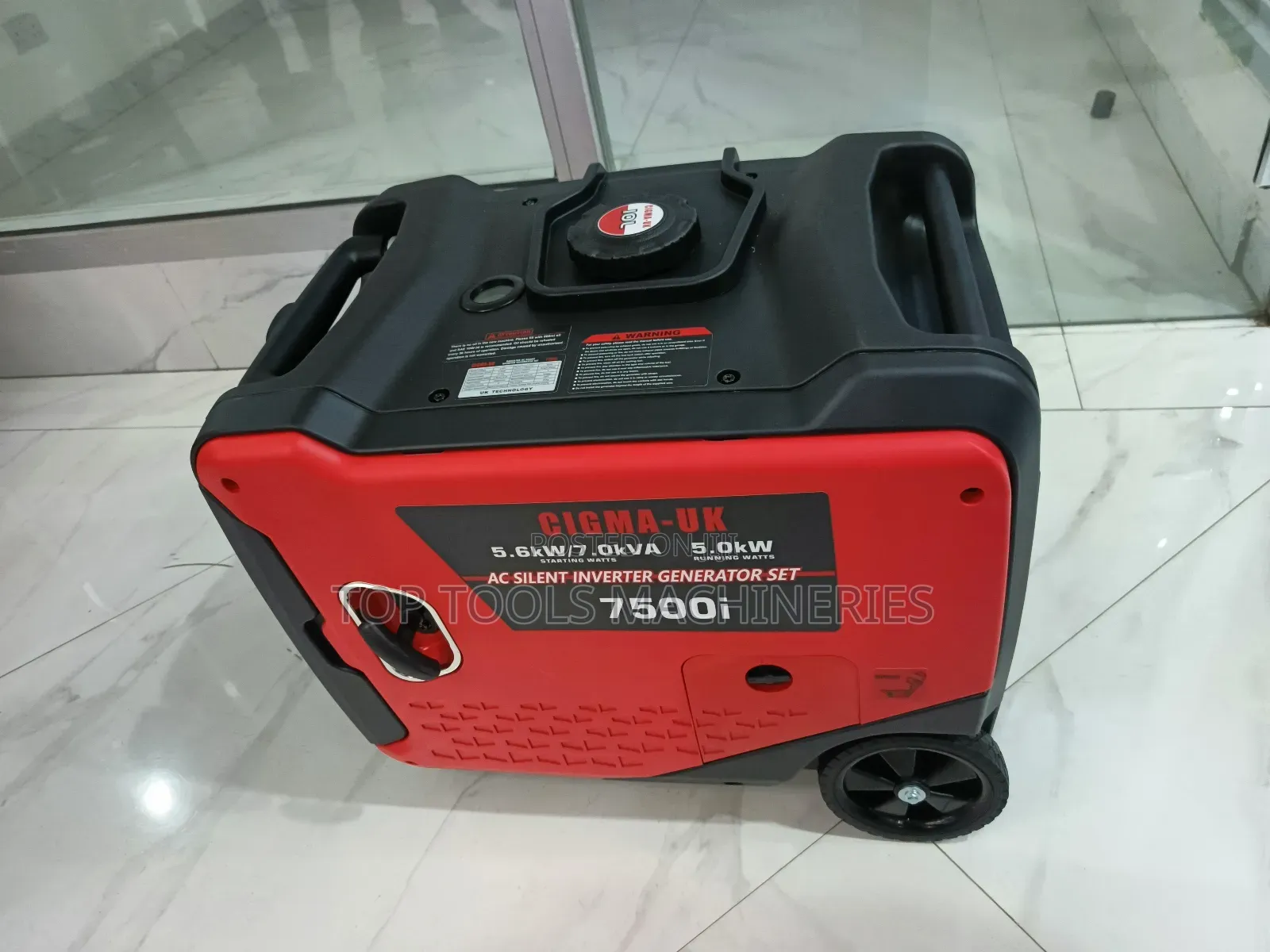 Cigma Uk 7kva/5.6kw Silent Inverter Generator