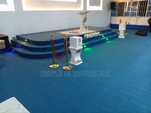 Reverent Assembly Area Flooring