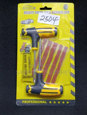 Tubeless Tire Repair Kit With Plastic Handle