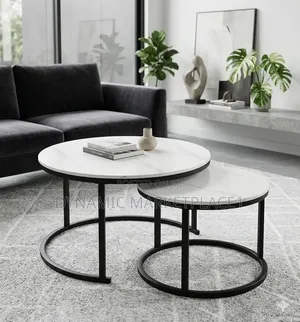 Modern Nesting Coffee Table Set
