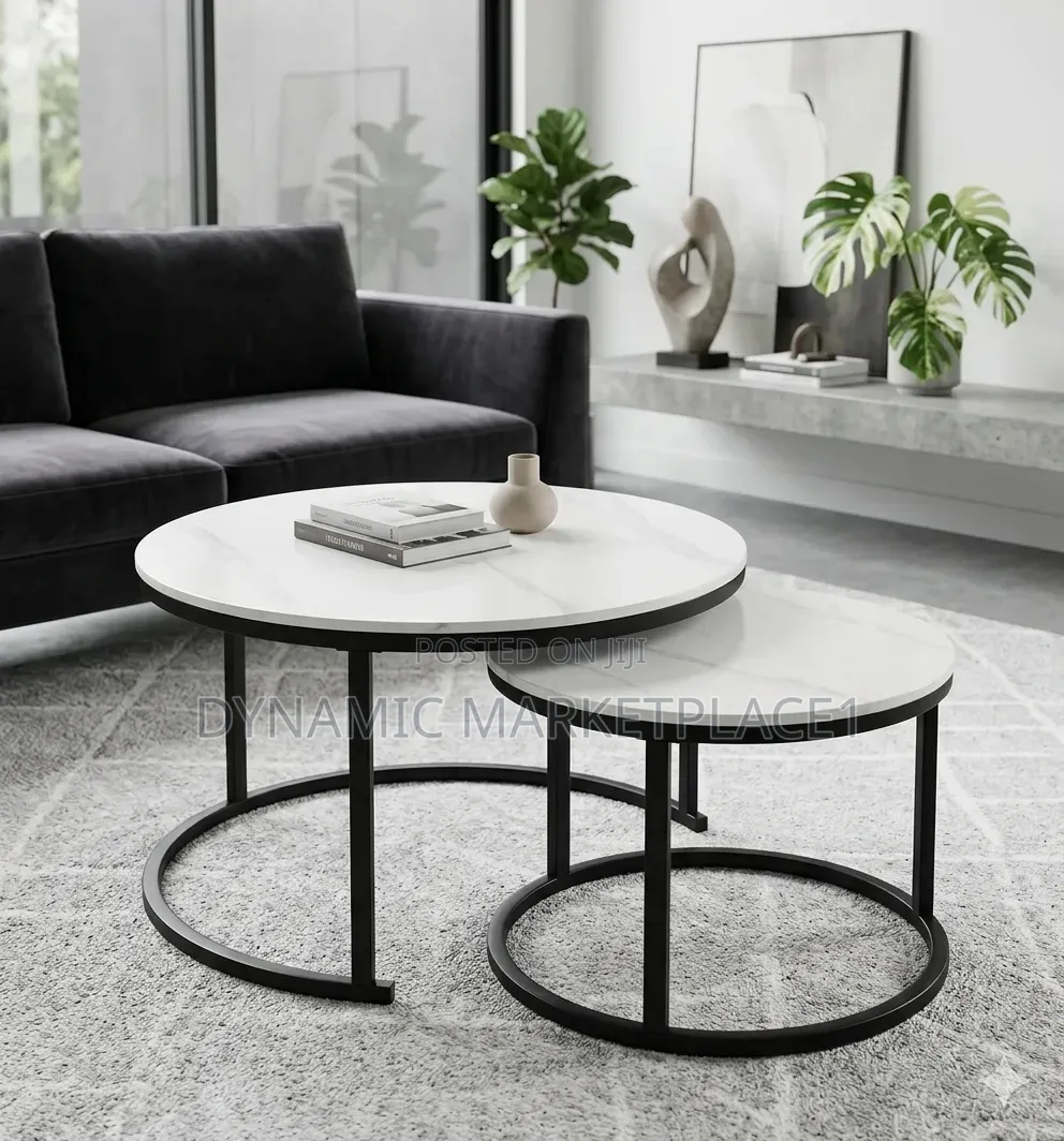 Modern Nesting Coffee Table Set