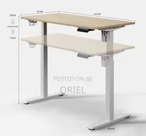 Office Desk : Office 120cm Electric Standing Computer Desk