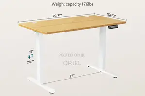Office Desk : Office 120cm Electric Standing Computer Desk