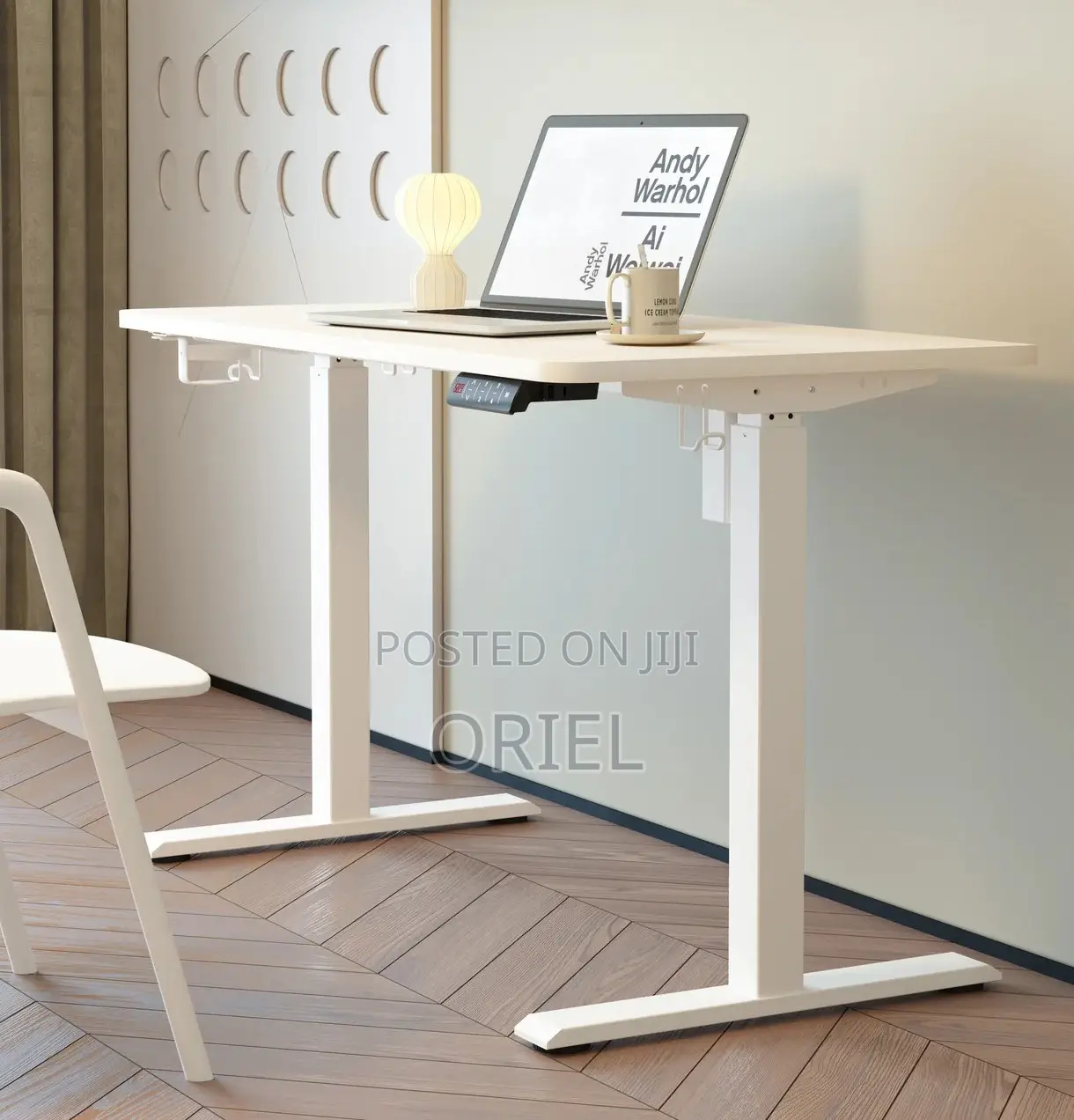 Office Desk : Office 120cm Electric Standing Computer Desk