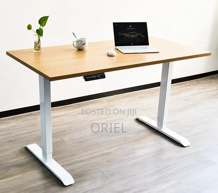 Office Desk : Office 120cm Electric Standing Computer Desk