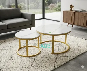 Elegant Nesting Coffee Table Set