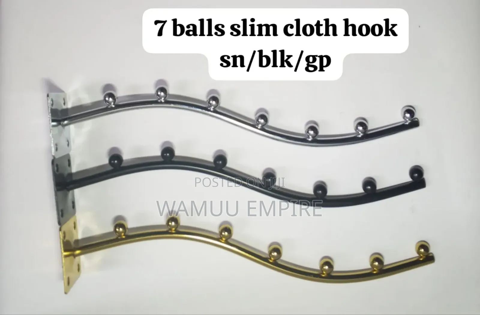 7 Balls Wall-Mounted Display Hangers