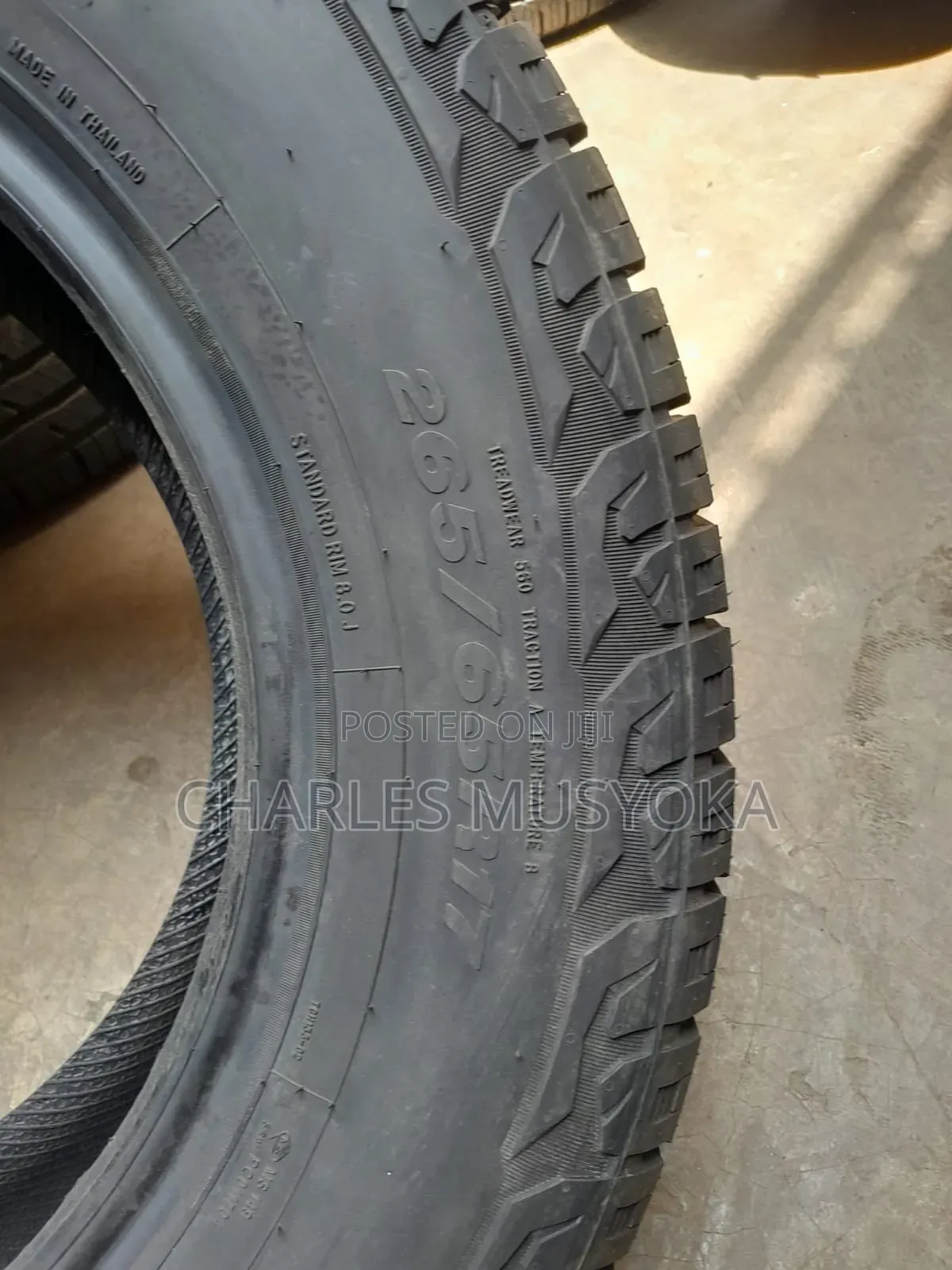 265 /65 R 17 Fortune Tyres Made in Thailand