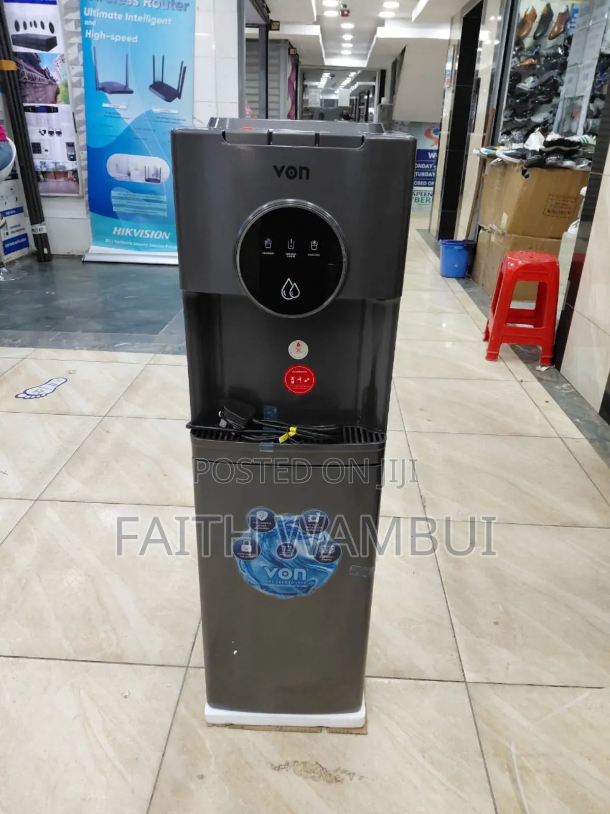 Von Hot ,Normal and Cold Bottom Load Water Dispenser Vde-305cls
