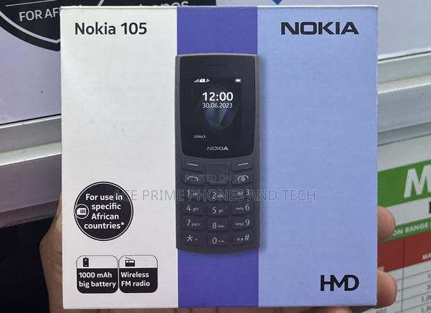 New Nokia 105 Black