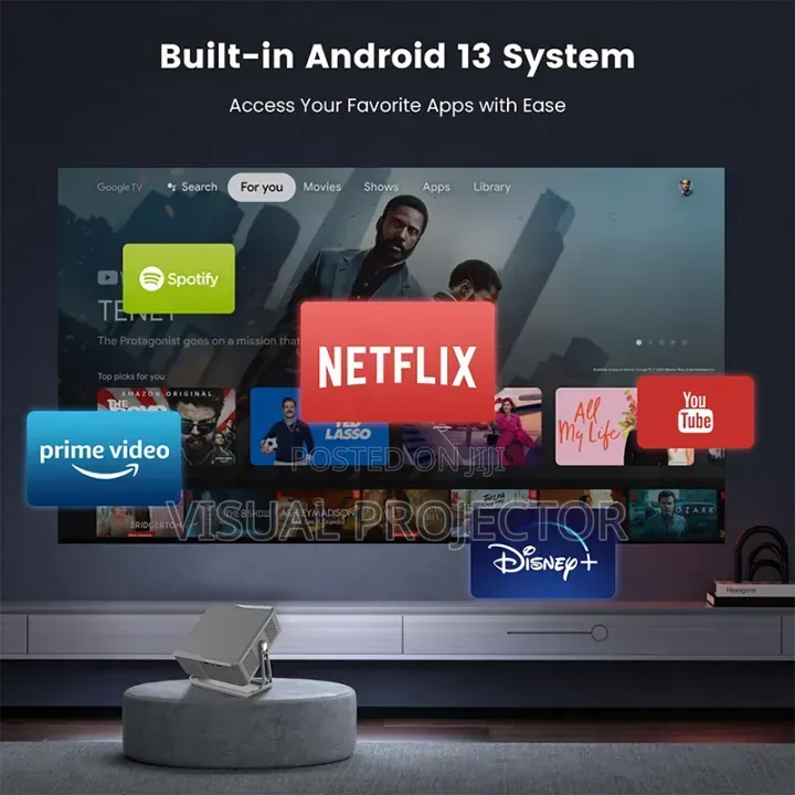 Allnishe 1080p Projector 